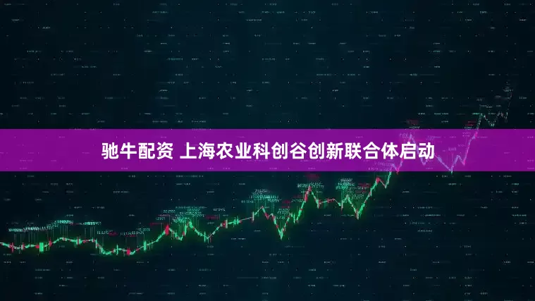 驰牛配资 上海农业科创谷创新联合体启动